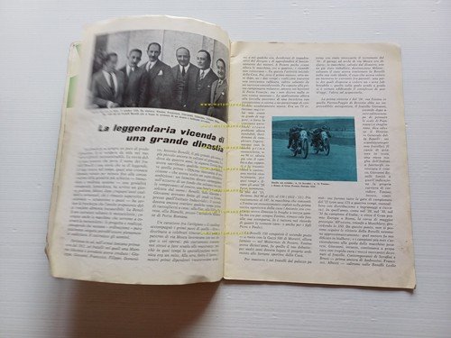 Benelli 1911-1961 Rivista Aziendale del cinquantenario originale depliant