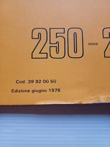 Benelli 250 2C 1978 catalogo ricambi originale moto spare parts …