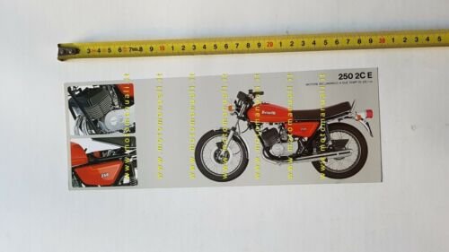 Benelli 250 2c E 1980 depliant brochure moto originale italiano