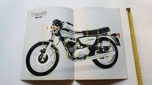 Benelli 250 2C Elettronica depliant brochure moto originale italiano