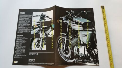 Benelli 250 2C Elettronica depliant brochure moto originale italiano