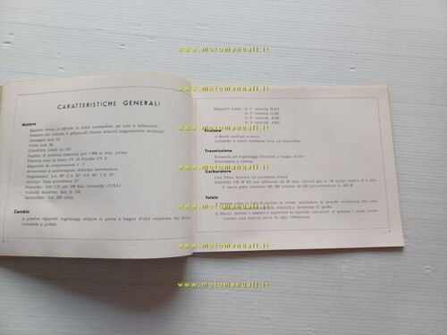 Benelli 250 Leonessa manuale uso manutenzione libretto istruzioni originale