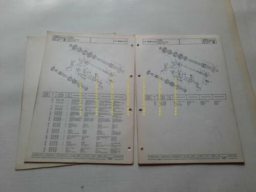 Benelli 250 Quattro 1977 catalogo ricambi originale moto spare parts …