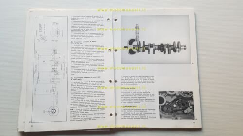 Benelli 250 Quattro 1978 Manuale Officina italiano originale