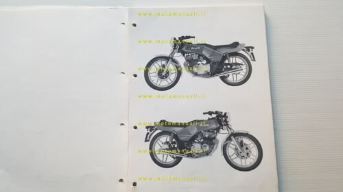 Benelli 250 Quattro 1978 Manuale Officina italiano originale