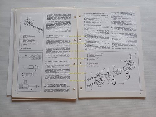 Benelli 250 Quattro 1978 manuale officina italiano originale