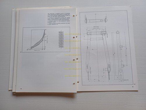 Benelli 250 Quattro 1978 manuale officina italiano originale