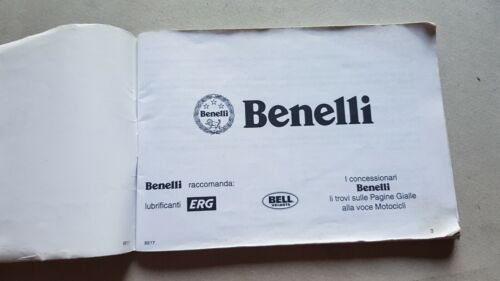 Benelli 250 Velvet scooter manuale uso originale moto owner's manual