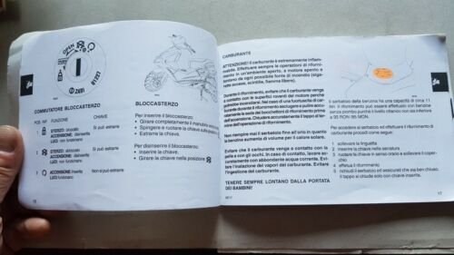 Benelli 250 Velvet scooter manuale uso originale moto owner's manual