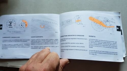 Benelli 250 Velvet scooter manuale uso originale moto owner's manual