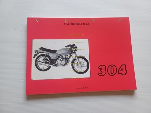 Benelli 304 1982 catalogo ricambi originale