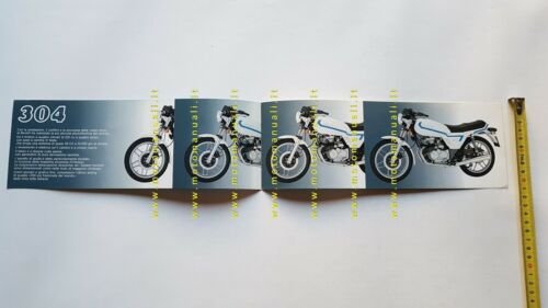 Benelli 304 4c 1980 depliant brochure originale italiano