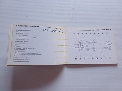 Benelli 354 Sport 1979 manuale uso manutenzione originale owner's manual