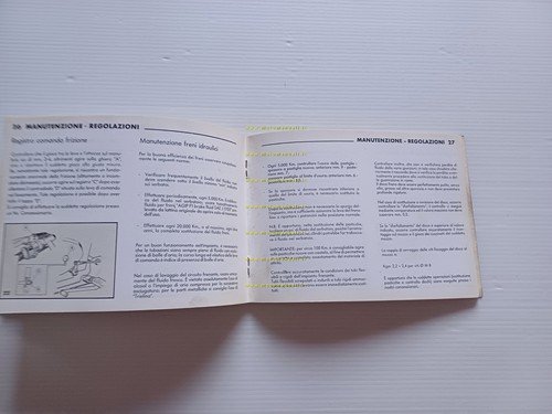 Benelli 354 Sport 1979 manuale uso manutenzione originale owner's manual