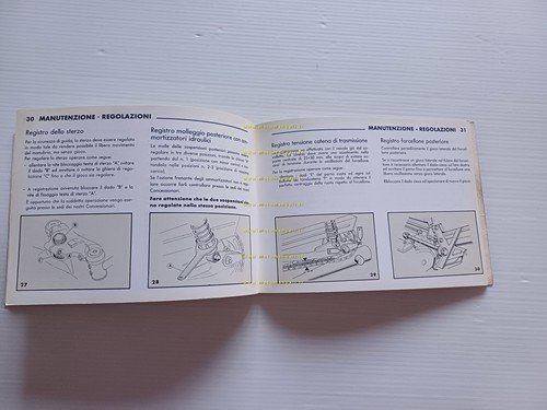 Benelli 354 Sport 1979 manuale uso manutenzione originale owner's manual