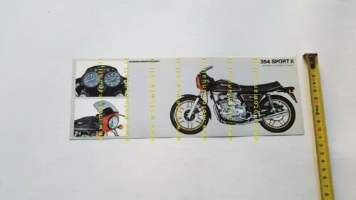 Benelli 354 Sport II 4C 1980 depliant brochure moto originale …