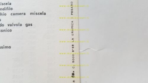 Benelli 48 3V 1965 catalogo ricambi motore originale