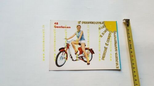 Benelli 48 Gentleman 1967 Depliant brochure ciclomotore originale italiano