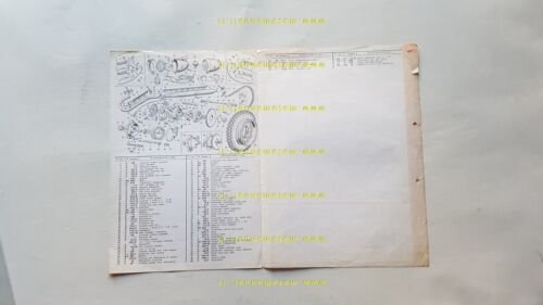 Benelli 49 Mini Bike 1970 catalogo ricambi TELAIO originale frame …