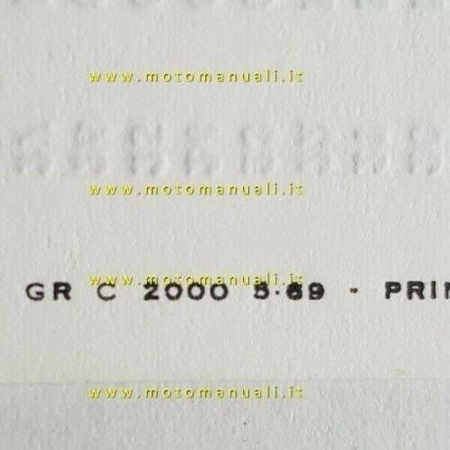 Benelli 49 Motorella 1969 catalogo ricambi TELAIO originale frame catalogue