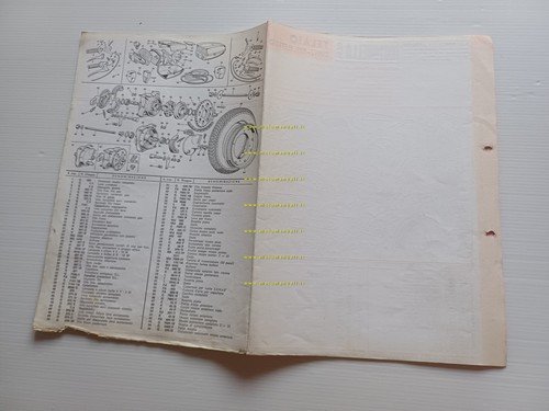 Benelli 49 Motorella 1970 catalogo ricambi TELAIO