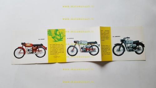 Benelli 49 Sprint - Special - America 1967 Depliant originale …