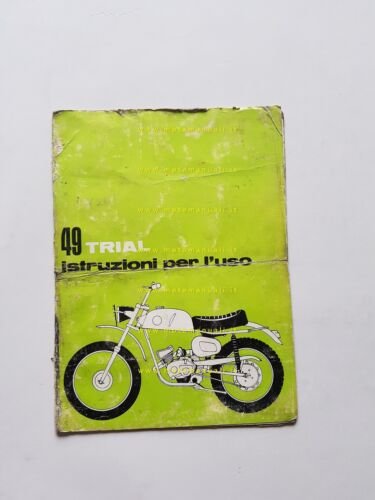 Benelli 49 Trial manuale uso manutenzione libretto originale