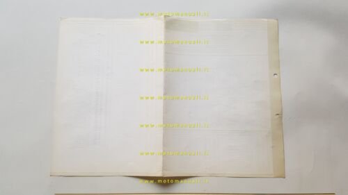 Benelli 50 3VK 1970 catalogo ricambi motore originale