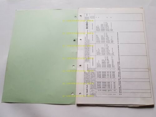 Benelli 50 BOBO 1975-76 catalogo ricambi originale spare parts catalogue