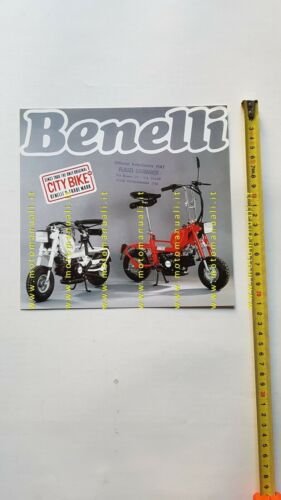 Benelli 50 Citibike 1988 depliant brochure ciclomotore originale italiano