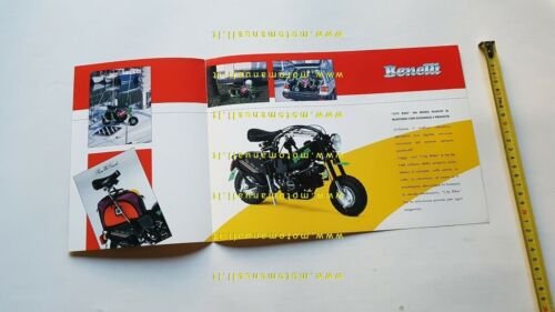 Benelli 50 Citibike 1990 depliant brochure ciclomotore originale italiano