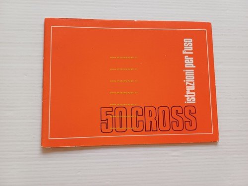 Benelli 50 Cross 1975 manuale uso manutenzione libretto italiano originale