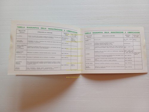 Benelli 50 Cross manuale uso manutenzione libretto istruzioni italiano originale