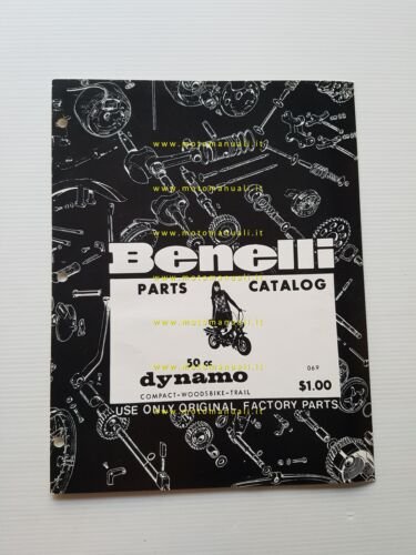 Benelli 50 Dynamo Compact-Woodsbike-Trail catalogo ricambi originale USA