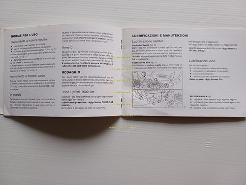 Benelli 50 E3 1990 manuale uso manutenzione libretto originale