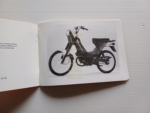 Benelli 50 E3 Cambio a Pedale 1990 manuale uso manutenzione …