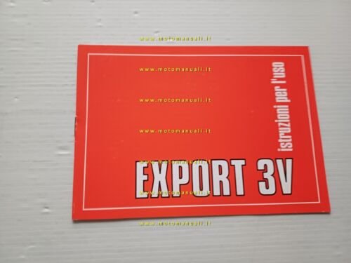Benelli 50 Export 3V 1985 manuale uso manutenzione libretto originale