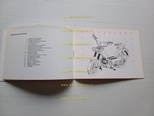 Benelli 50 Export 3V 1985 manuale uso manutenzione libretto originale