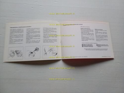 Benelli 50 Export 3V 1985 manuale uso manutenzione libretto originale
