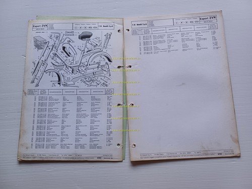 Benelli 50 Export 3VK - 50 Export FA 1976 catalogo …