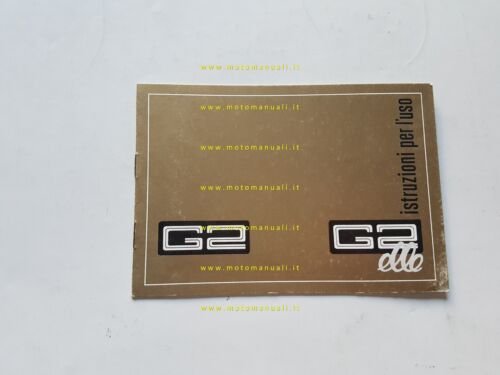 Benelli 50 G2 -G2 Elle 1980 manuale uso manutenzione libretto …