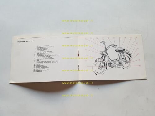 Benelli 50 G2 -G2 Elle 1980 manuale uso manutenzione libretto …