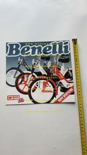 Benelli 50 G2 ELLE 1988 depliant brochure ciclomotore originale italiano