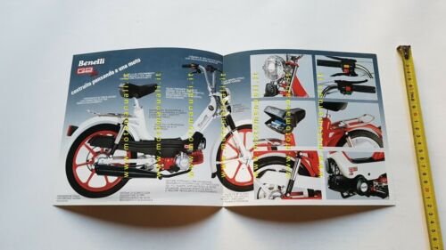 Benelli 50 G2 ELLE 1988 depliant brochure ciclomotore originale italiano