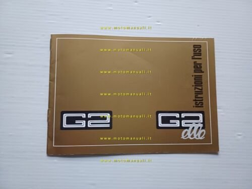 Benelli 50 G2-G2 Elle 1979 manuale uso manutenzione libretto originale