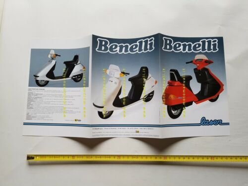 Benelli 50 Laser scooter 1984-85 depliant originale italiano