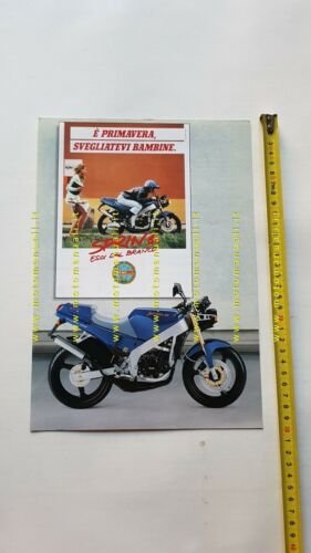 Benelli 50 Spring 1992 depliant brochure ciclomotore originale italiano