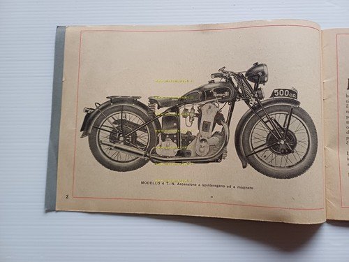 Benelli 500 4TN - 4 TNM - Mototriciclo anni 30 …