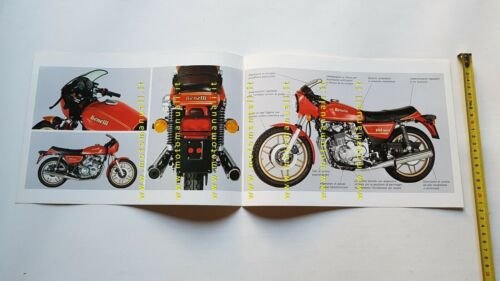 Benelli 504 Sport 1981 depliant brochure moto originale italiano