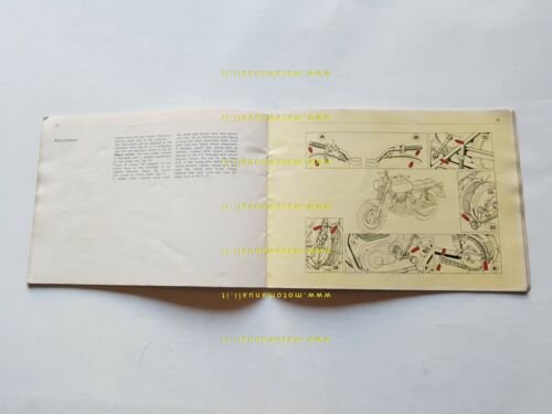 Benelli 650 Tornado 1970 manuale uso originale INGLESE ENGLISH owner's …